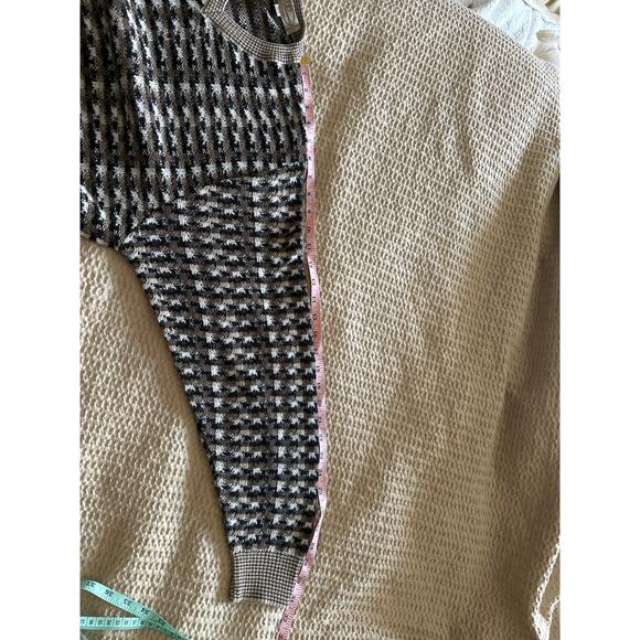 Ronto Uomo‎ Firenze Sweater V Neck Geometric Knit Menswear Large Made in Italy - Picture 6 of 6